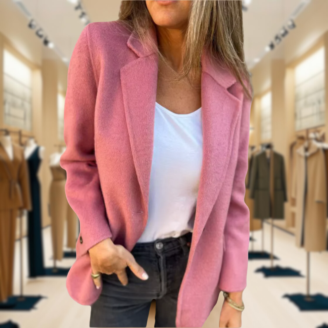 Suzanne - Blazer de Lana Casual
