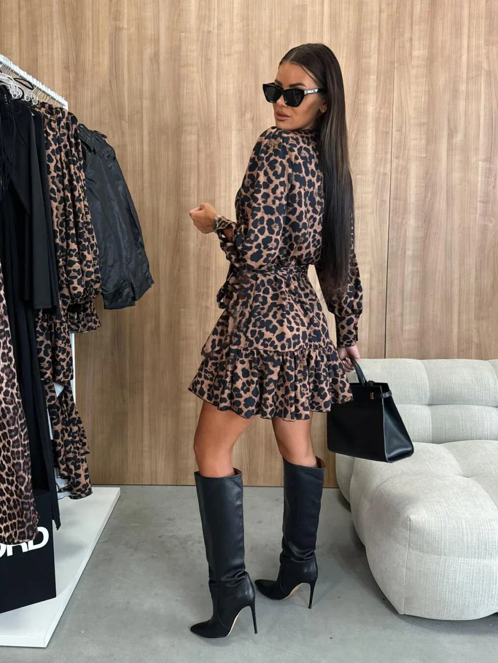 Adinda - Vestido Mini Con Estampado Floral