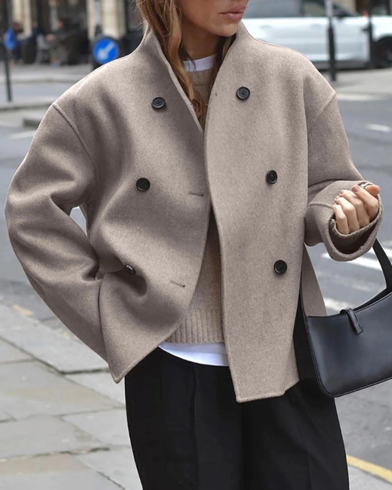 Anaia - Chaqueta Oversized de Estilo Francés (Copia)