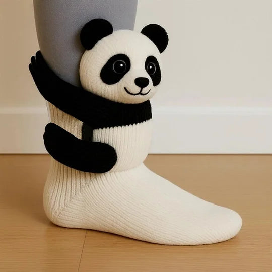 CozyCritters - Calcetines De Punto Con Animales